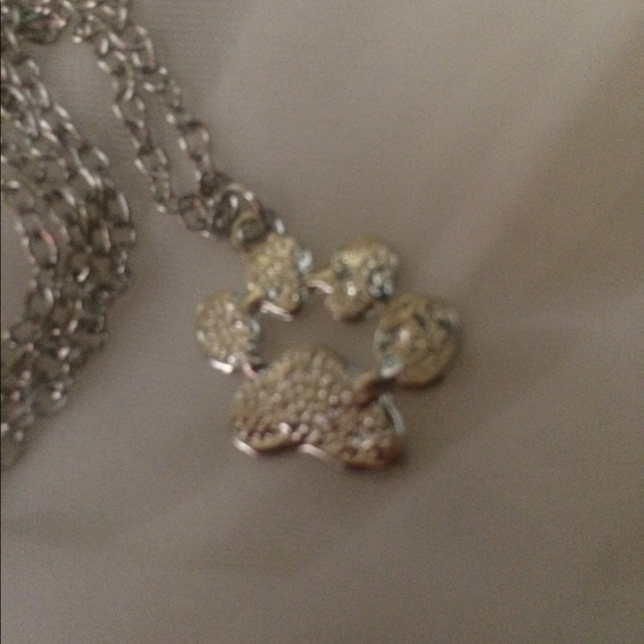 2/ items $21 Dog Paw 🐾 Print Pendant Necklace - Picture 2 of 2